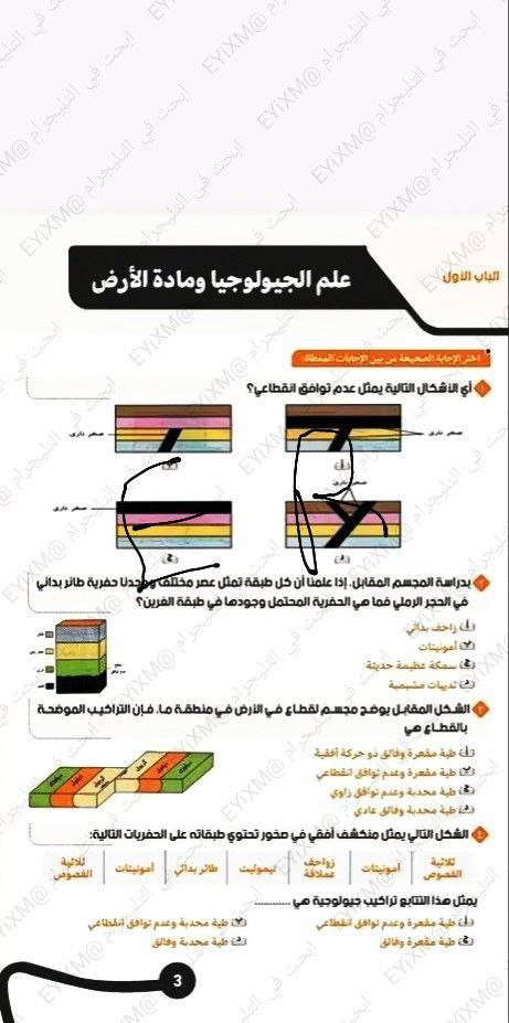 تسريب امتحان الجيولوجيا للثانوية العامة 2024