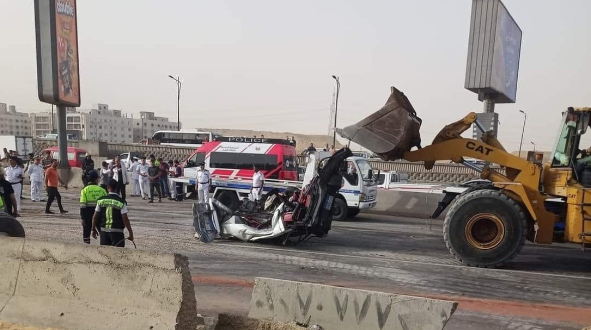 حادث دائري المعادي - حادث الدائري اليوم