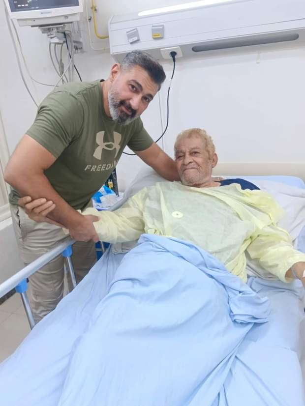 صالح العويل مع الفنان ياسر جلال